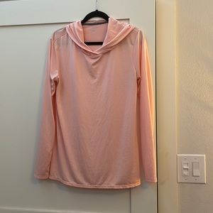 Women’s BCG long sleeve hooded workout top